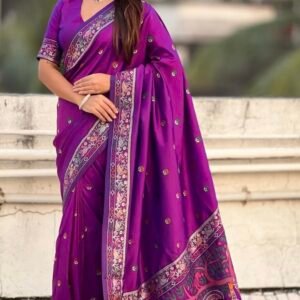 Heavy silk saree